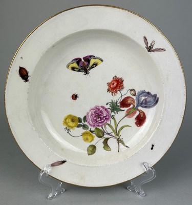 Lot 170 - AN 18TH CENTURY MEISSEN PLATE CIRCA 1745...