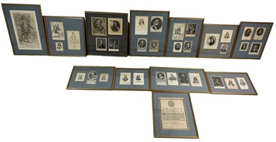 Lot 417 - CIVIL WAR INTEREST: A COLLECTION OF BLACK AND...