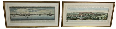 Lot 438 - A PAIR OF 19TH CENTURY ENGRAVINGS OF DEPTFORD...