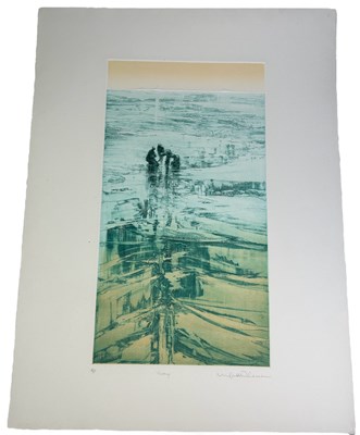 Lot 453 - AN AQUATINT ENTITLED 'GROUP', 

Artists proof,...