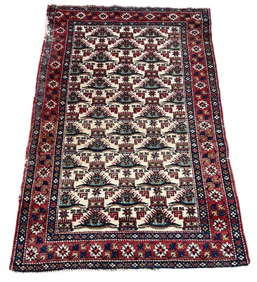 Lot 459 - A SMALL PERSIAN CARPET,

165cm x 108cm