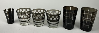 Lot 480 - A SET OF 36 INDIA JANE GLASSES OF VARIOUS SIZES