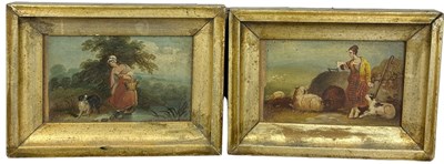 Lot 15 - A PAIR OF NAIVE OIL PAINTINGS ON BOARD...