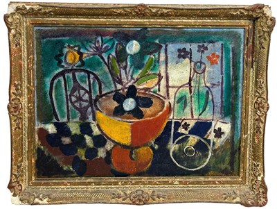 Lot 162 - MODERNIST 20TH CENTURY SCHOOL STILL LIFE...