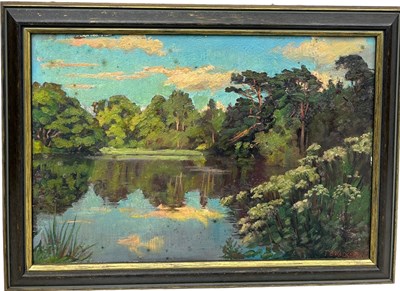 Lot 171 - THOMAS BOND WALKER (IRISH 1861-1933): AN OIL...