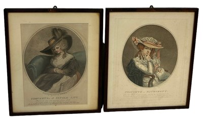 Lot 194 - EARLY FEMINIST INTEREST: TWO ENGRAVINGS BY J.R....