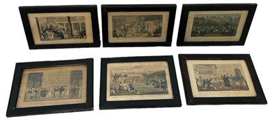 Lot 196A - AFTER ROBERT CRUIKSHANKS: A SET OF SIX...