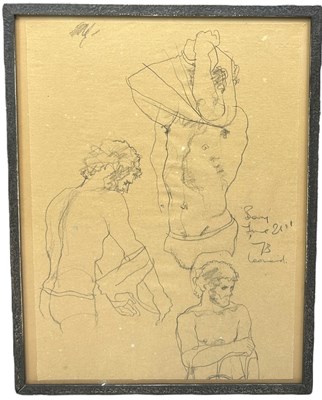 Lot 211 - MICHAEL LEONARD (B.1933): A PENCIL DRAWING ON...