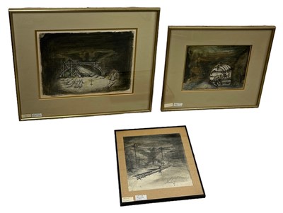 Lot 232 - LESLIE HURRY (BRITISH 1909-1978): THREE SET...