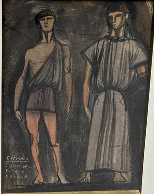 Lot 245 - A COSTUME DESIGN FOR A THEATRE PRODUCTION,...