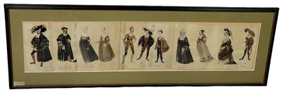 Lot 247 - ALIX STONE (1913-2010): COSTUME DESIGNS FOR A...