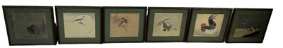 Lot 375 - A SET OF SIX JAPANESE WOODBLOCK PRINTS,...