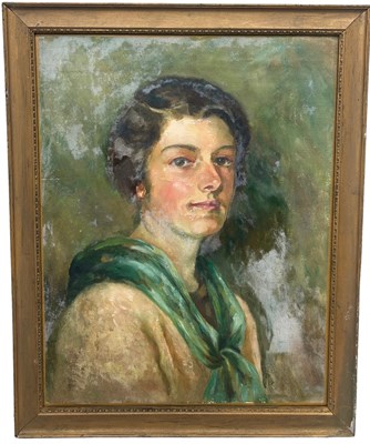 Lot 399A - AN EARLY 20TH CENTURY OIL PAINTING ON CANVAS...