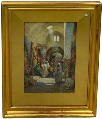 Lot 407 - EVELYN ENGLEHART: A SIGNED WATERCOLOUR...