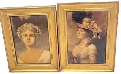 Lot 439 - A PAIR OF FINE CRYSTOLIUMS DEPICTING YOUNG...