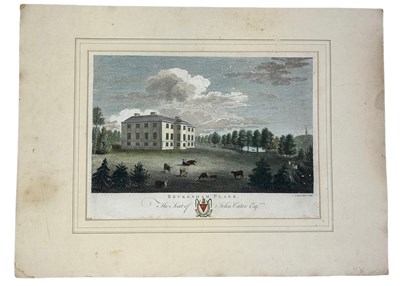 Lot 453 - JOHN BAYLY: AN ENGRAVING DATED 1779 DEPICTING...