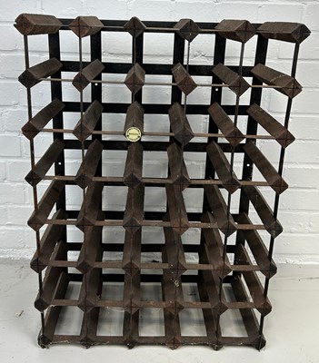 Lot 463 - A WINE RACK BY FARROW AND JACKSON, 

71cm x...