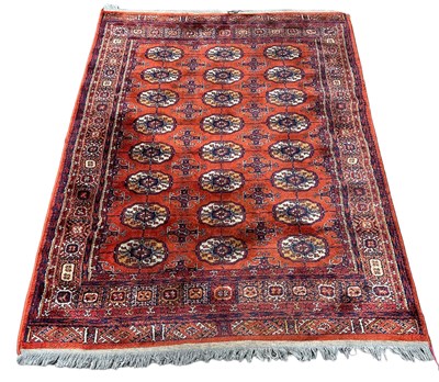 Lot 475 - A PERSIAN DESIGN CARPET, 

180cm x 133cm