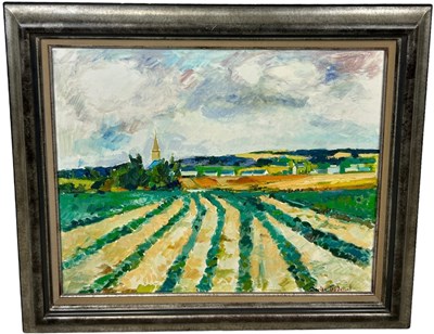 Lot 480 - CHARLES BADOISEL (1925-2009): AN OIL PAINTING...