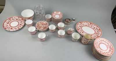 Lot 1212 - A COLLECTION OF ROYAL CROWN DERBY PEMBROKE PATTERN CHINA (QTY)