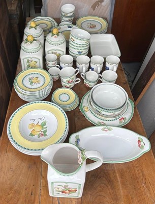 Lot 635 - VILLEROY AND BOCH FRENCH GARDEN CERAMICS AND...