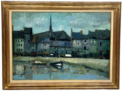 Lot 673 - JACQUES VOYET (FRENCH 1926-2010): AN OIL ON...