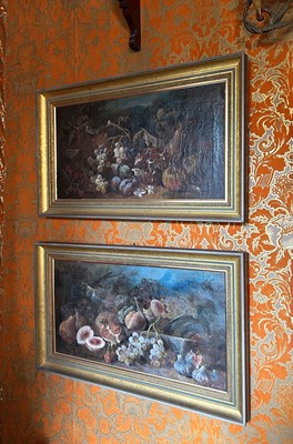 Lot 17 - A PAIR OF 19TH CENTURY DUTCH OIL PAINTINGS ON...