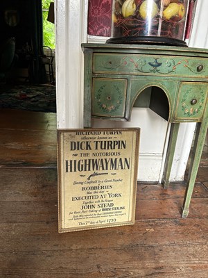 Lot 36 - DICK TURPIN: THE NOTORIOUS HIGHWAY MAN, A...