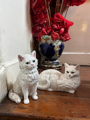 Lot 66 - A PAIR OF CASA PUPO CATS,

Largest 32cm x 19cm