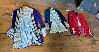 Lot 113 - THREE ANTIQUE JACKETS, PROBABLY VICTORIAN OR...