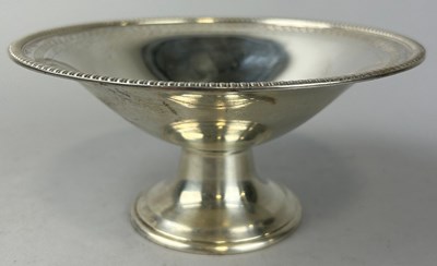 Lot 142 - A TIFFANY AND CO STERLING SILVER FOOTED BOWL,...