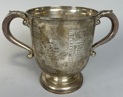 Lot 152 - UNIVERSITY OF LONDON: A SILVER TROPHY FOR 'THE...