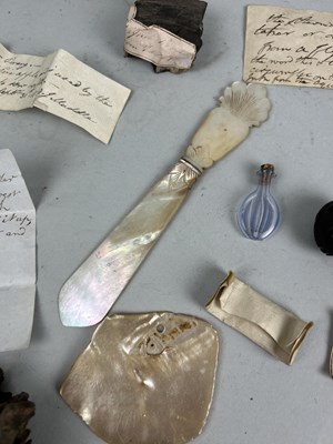 Lot 473 - A COLLECTION OF CURIOSITIES COLLECTED BY CAPTAIN JAMES MUDDLE