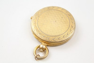 Lot 171 - A 925 STERLING SILVER AND GILT LADIES VANITY...