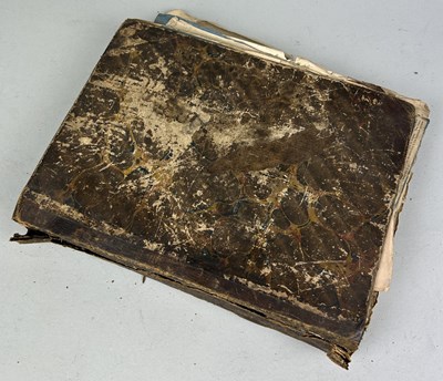 Lot 487 - A VICTORIAN SCRAP BOOK BY MARY MUDDLE, FAMILY OF CAPTAIN JAMES MUDDLE