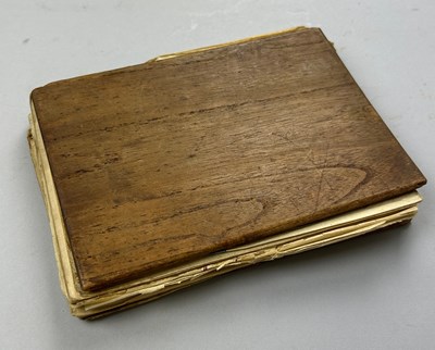 Lot 317 - A JAPANESE BOOK CONTAINING A CONCERTINA OF...