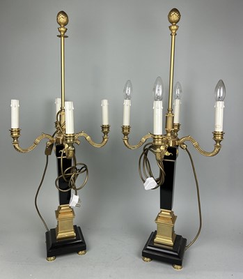 Lot 1001 - A PAIR OF LAUDARTE TABLE LAMPS DESIGNED BY GIOVANNI MARIA MALERBA DI BUSCA (2)