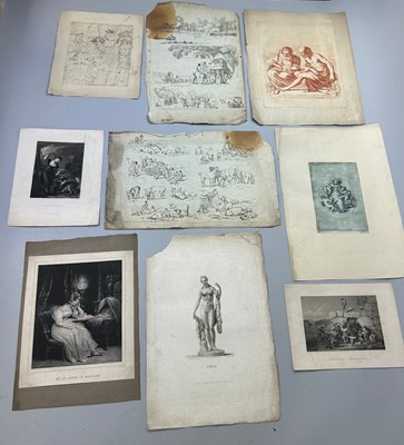 Lot 353 - A COLLECTION OF ENGRAVINGS AND PRINTS...