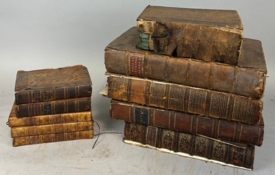 Lot 368 - A LARGE COLLECTION OF ANTIQUE BOOKS, THE WORKS...