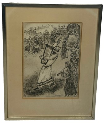 Lot 406 - MARC CHAGALL (BELARUSIAN-FRENCH 1887-1985): A...