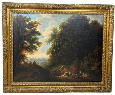 Lot 415 - 18TH CENTURY DUTCH SCHOOL: AN OIL PAINTING ON...