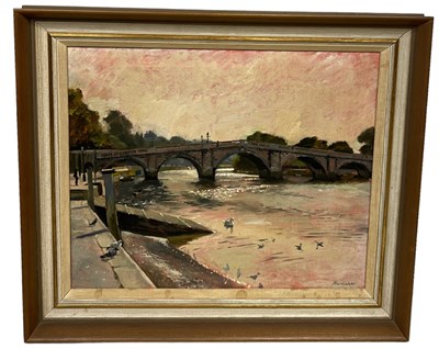 Lot 417 - CHARLES HARDAKER (BRITISH B.1934): AN OIL...