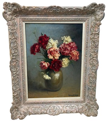 Lot 418 - MARC ANTOINE (FRENCH): AN OIL PAINTING ON...