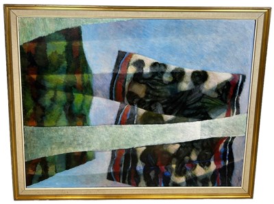 Lot 423 - CYRIL FRADAN (SOUTH AFRICAN B.1928): AN OIL...