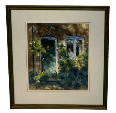 Lot 443 - JOHN LIDZEY (BRITISH 1935-2009): A WATERCOLOUR...