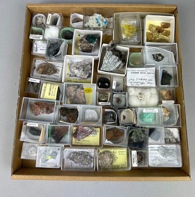 Lot 537 - A COLLECTION OF FINE MINERAL SPECIMENS,...