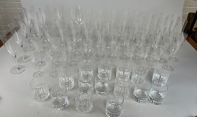 Lot 601B - A LARGE COLLECTION OF BACCARAT DRINKING...