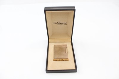 Lot 643 - ST DUPONT PARIS CASED VINTAGE POCKET LIGHTER,...