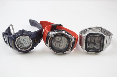 Lot 663 - A COLLECTION OF CASIO DIGITAL WATCHES, QUARTZ...