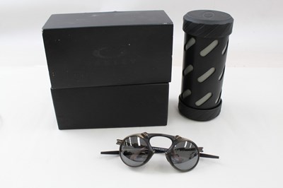 Lot 681 - OAKLEY 'MADMEN' BLACK IRIDIUM POLARISED...